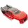 Arrma AR406135 Karosserie rot/schwarz lackiert W/Decal Talion 6S BLX