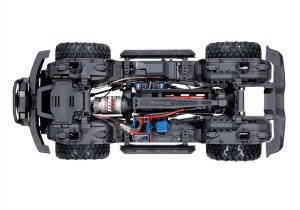 Traxxas 92076-4 TRX-4 2021 Ford Bronco 1:10 4WD RTR Crawler TQi 2.4GHz with Traxxas 2S Combo