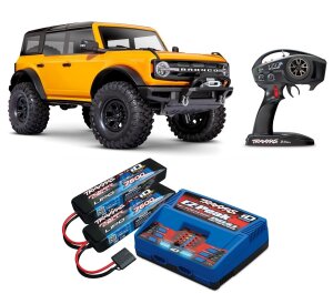Traxxas 92076-4 TRX-4 2021 Ford Bronco 1:10 4WD RTR Crawler TQi 2.4GHz mit Traxxas 2S Combo