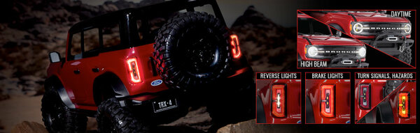 Traxxas TRX9290 PRO SCALE LED light kit TRX-4 2021 Ford Bronco