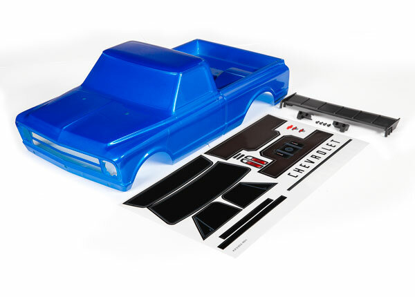 Traxxas TRX9411X Karo Chevrolet C10 blau inkl. Flügel & Aufkleber