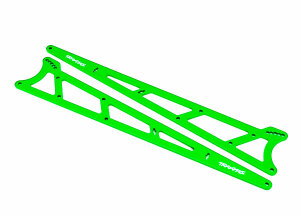 Traxxas TRX9462G Seitenplatten Wheelie Bar grün Alu (2)