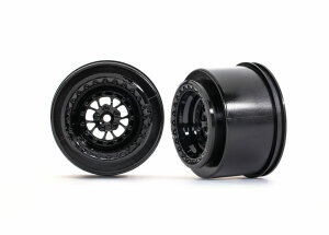 Traxxas TRX9473 wheels black gloss rear (2)