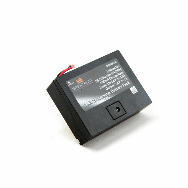 Spektrum SPMA9602 Transmitter Battery 2000mAh Li-Ion TX Batt DXe, 6e, 6G2&3,7&8G2