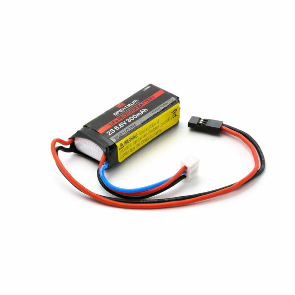 Batteria Spektrum SPMB300LFRX 300mAh 2S 6,6V Li-Fe per ricevitore