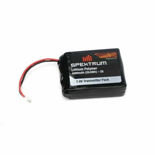 Spektrum SPMB4000LPTX 4000mAh LiPo Transmitter Battery: DX8, DX9 2S