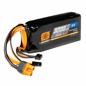 Spektrum SPMX32003SLFRX 3200mAh 3S 9.9V Smart LiFe ECU...