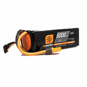 6s 22.2v 3200 4000mah 30 c lipo with ec5 connector Spektrum Accessories 3200mAh 30C Smart Battery: IC5 but only when connected to a Spektrum Smart device will all the benefits of Smart technology become obvious. Spectrum SPMX40006S30 4000mAh 6S 22.2V
