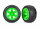 Traxxas TRX6775G Pneumatico su cerchio 2.8 RXT verde / Anaconda (classificato TSM)