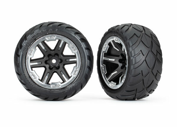 4X 125mm Diametro Esterno RC Camion Pneumatici e Ruote 12mm Hex Mozzi per 1/10 Scala Traxxas Redcat Superare RC Modelli Auto