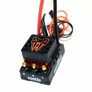 Castle-Creations 010-0166-00 Castle - COPPERHEAD 10 - 16.8V, WP Sensored/Sensorless ESC - 2S/3S/4S