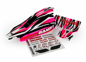 Traxxas TRX2433 Karosserie Bandit Prographix pink (lackiert)
