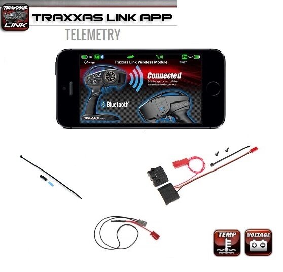 Traxxas Telemetrie-Komponenten Komplettset für TRX4 & TRX6 Temperatur, Spannung