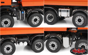 RC4WD VV-JD00044 1/14 8x8 Armageddon Hydraulic Dump Truck (FMX) (Orange)