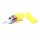 Losi LOS210023 Body, wing, yellow/white: Mini-B