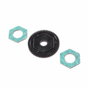 Losi LOS212016 Main gear with slipper pads, 60T, 0.5M:...