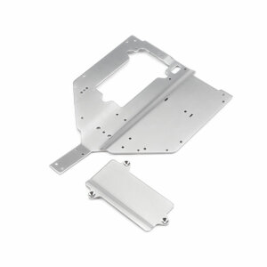 Losi LOS231010 Chassis plate &amp; engine cover plate:...