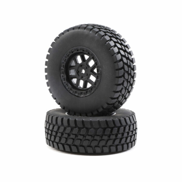 Losi LOS43025 Alpine wheel and tyre mounted (2): BR