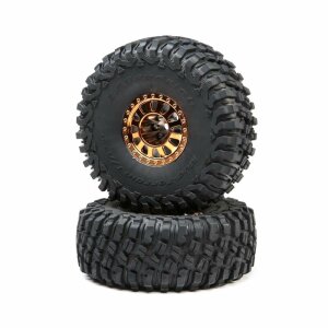 Losi LOS43028 Wheel with BFG tyres, copper: Ultra 4