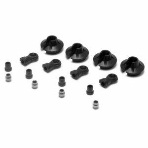 Losi LOSA5435 15mm shock absorber end pieces, cups,...