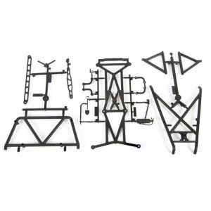 Axial AXI230005 UMG 6x6 set roll cage centrale a scomparsa
