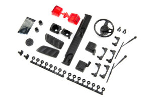 Axial AXI230022 Exterior body detail parts Jeep JLU:...