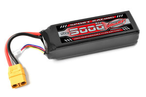 Team Corally C-49231-XT Power Racing 50C - 5000MAH - 3S - 11,1V - XTT-90 - Semi-Soft Case