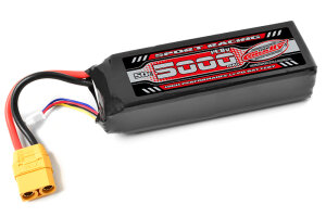 Team Corally C-49232-X Power Racing 50C - 5000MAH - 4S - 14,8V - XT-90 - Semi-Soft Case