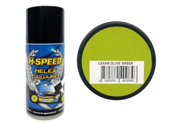 HSPEED HSPS020 Lexan Spray Olijfgroen