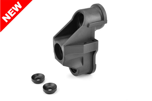 Team Corally C-00180-108-1 Team Corally - HD Steering Block - Wide - Pillow Ball Cup (2) - Front - Composite - 1 kit