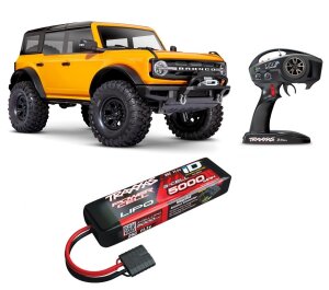 Traxxas 92076-4 TRX-4 2021 Ford Bronco 1:10 4WD RTR Crawler TQi 2.4GHz mit Traxxas mit 3S Lipo