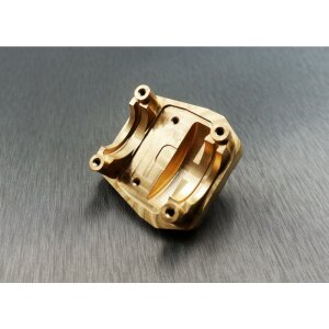 SAMIX SAM-scx6-4075G SCX-6 Brass differential cover (gold colour with adjustment weight)