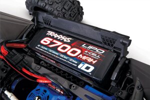 Traxxas 89086-4 Wide-Maxx 4x4 Brushless Monster Truck RTR 1/10 TQi 2.4GHz impermeabile + TRX 4S iD-Live Combo 6700mAh