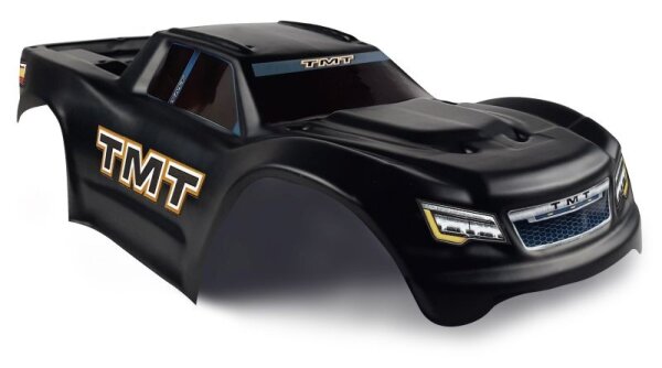 TMT RC Bodies TMTMX4-S Karo infrangibile nero incl. adesivo per TRX MAXX