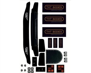 TMT RC Bodies TMTUDR-S Karo unbreakable black for TRX UDR