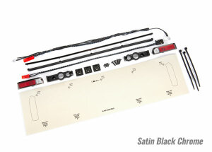 Traxxas TRX9497A LED light kit + KT satin-black-chrome