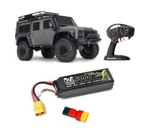 Traxxas 82056-4 TRX-4 Land Rover Defender 1/10th scale...