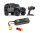 Traxxas 82056-4 TRX-4 Land Rover Defender 1:10 4WD RTR Crawler met 3S Batterij Grijs