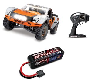 Traxxas TRX85086-4 Unlimited Desert Racer with installed...