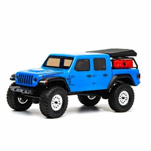Axial AXI00005 SCX24 Jeep Gladiator, 1/24th 4WD RTR bleu