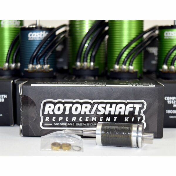Castle-Creations 011-0129-00 Castle Creations - Rotor/Shaft replacement kit for 1415-2400Kv 5MM