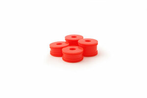 Carisma 15385 GT24B ORANGE WHEEL SET