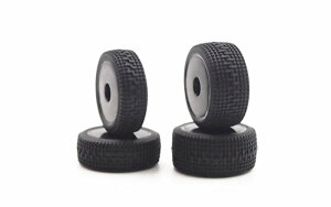 Carisma 15640 GT24 MEENI PINS RALLY SET GOMME MONTATE