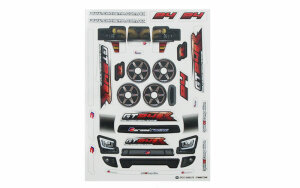 Carisma 15654 GT24R CAR BODY DECAL SHEET