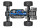Traxxas 95076-4 Sledge 1/8 RC Monster Truck Brushless 4WD 2.4GHz TQi Wireless TSM Blau