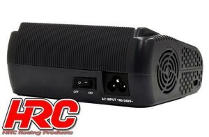 HRC HRC9361C Dual-Star Charger V2.1 - 2x 120W/ 2x 10A - German menu navigation