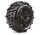 Team Louise LOUT3349B Cerchio per pneumatici sportivi X-CHAMP nero