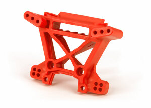 Traxxas TRX9038R Dämpferbrücke vo extreme heavy duty rot (aus 9080 Upgrade Ki