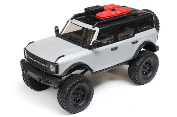 Axial AXI00006 1/24 SCX24 2021 Ford Bronco 4WD Truck Brushed RTR 2,4GHz Wasserfest Grau