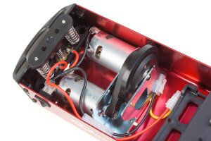 Robitronic R06010 Nitro Starterbox rood voor Buggy & Truggy 1/8